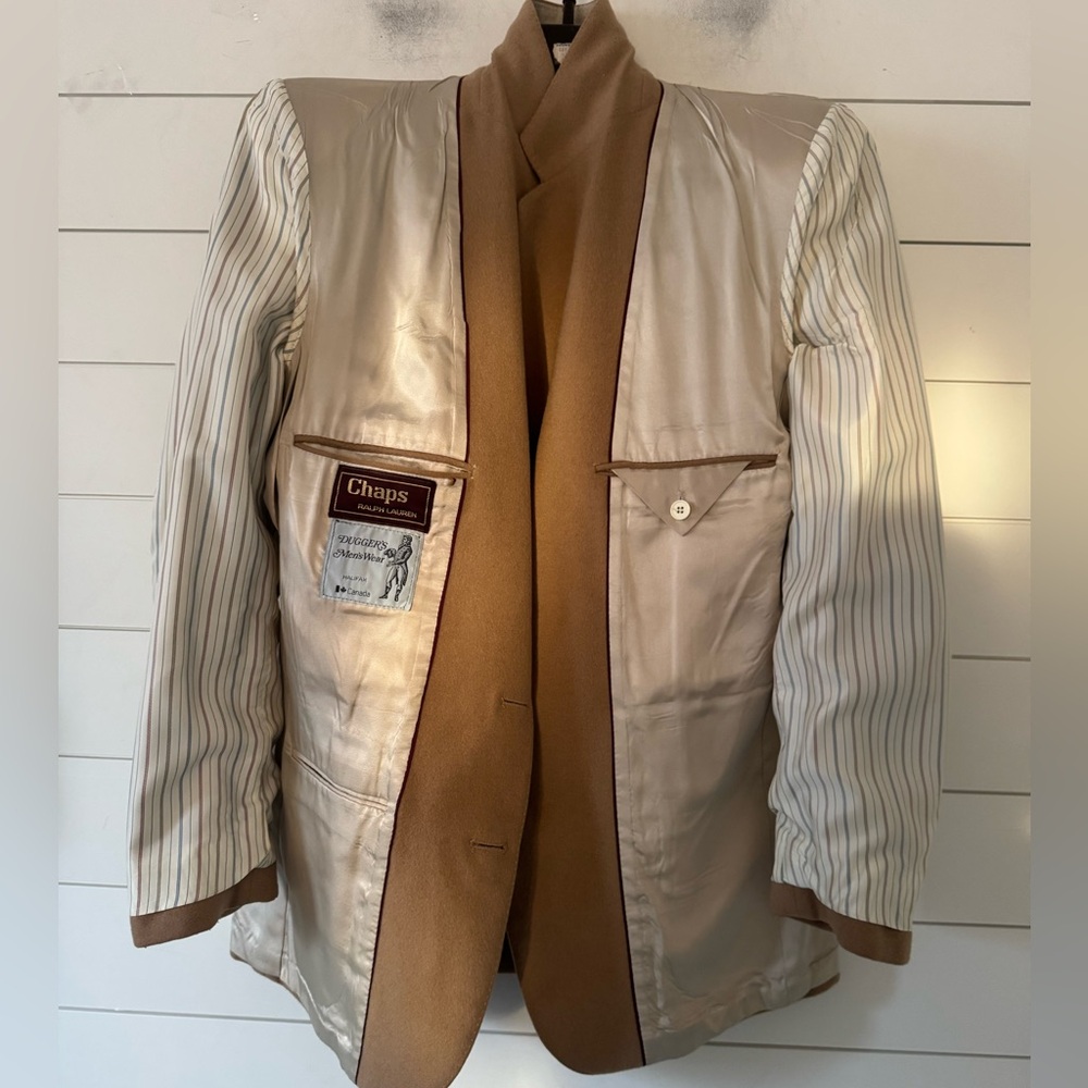Chaps Men's Camel Brown Sport Coat Blazer - Picture 11 of 16